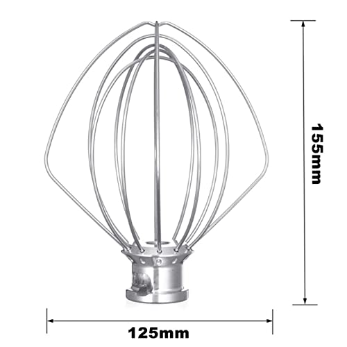 CALANDIS® Wire Whip Attachment Kitchen Accessory fits for KitchenAid K45WW 9704329 - Image 4