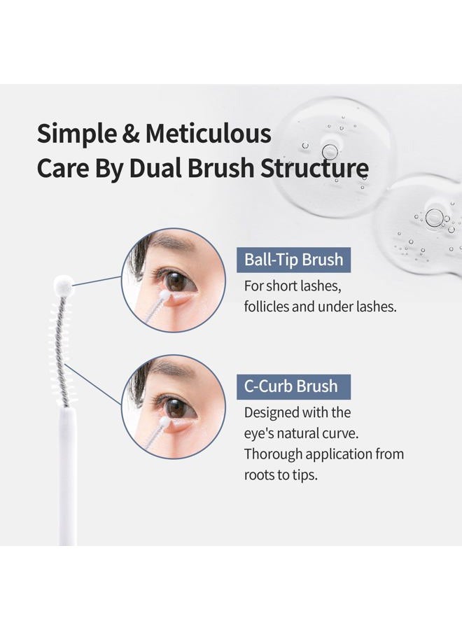 BENTON سيروم الرموش HONEST - أساسيات سلة عيد الفصح، سيروم رموش العناية بالبشرة الكورية مع حمض الهيالورونيك والببتيدات | سيروم نمو الرموش والحواجب (0.33 أونصة سائلة) - Image 4