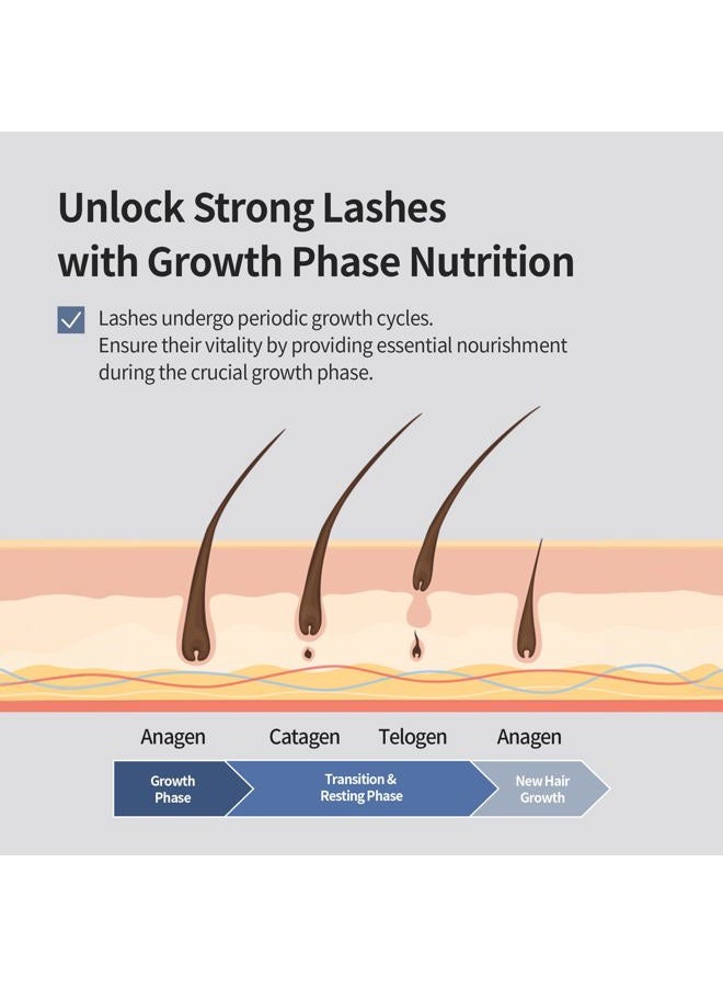 BENTON سيروم الرموش HONEST - أساسيات سلة عيد الفصح، سيروم رموش العناية بالبشرة الكورية مع حمض الهيالورونيك والببتيدات | سيروم نمو الرموش والحواجب (0.33 أونصة سائلة) - Image 5
