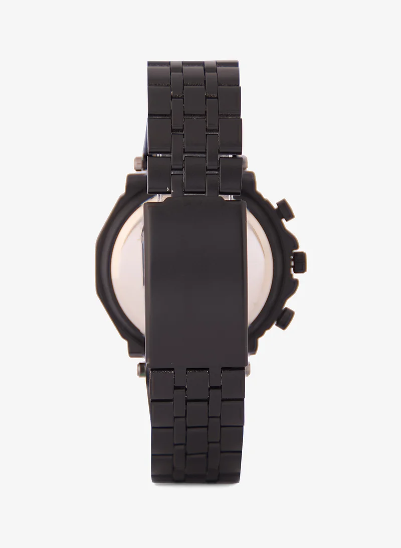 Robert Wood Metal Strap Analogue Watch