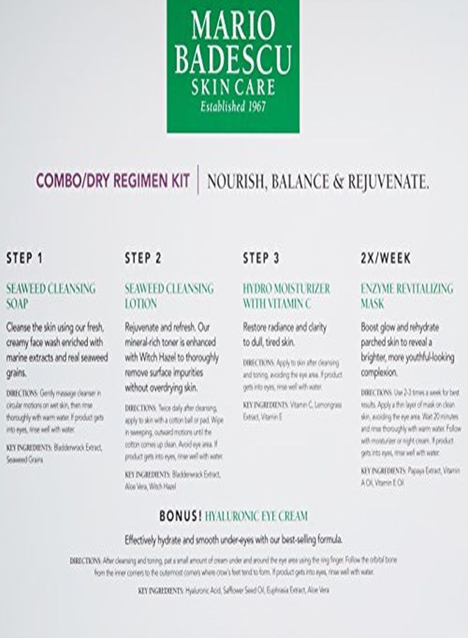 MARIO BADESCU Combo/Dry Regimen Kit - Image 3