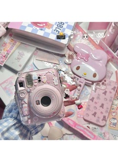 Generic Camera Po Disposable Imaging Photographic Paper Students Cheap Camera Portable Retro School Use-Body Color:Rose Pink-official Standard  - Image 5