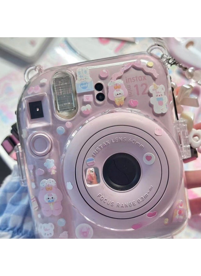 Generic - Camera Po Disposable Imaging Photographic Paper Students Cheap Camera Portable Retro School Use-Body Color:Rose Pink-official Standard - Image 1