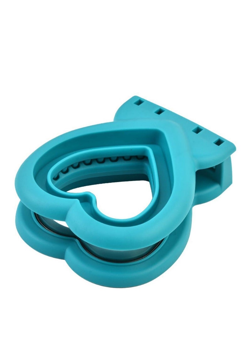 Bread Edge Cutter and Sandwich Maker Heart Shape and Multicolour Randomly Assorted