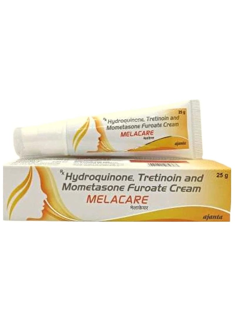 Ajanta - Melacare cream for facial skin care and treatment of melasma, dark spots, hyperpigmentation and wrinkles 25 grams - Image 1