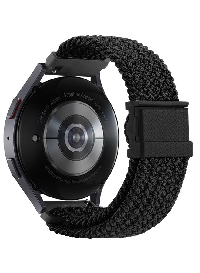 Samsung Galaxy Watch 6 44mm/40mm Galaxy Watch 6 Classic 43mm/47mm Galaxy Watch 5 40mm/ 44mm Galaxy Watch 5 Pro 45mm Adjustable Woven Strap Compatible With Galaxy Watch 4/5/6