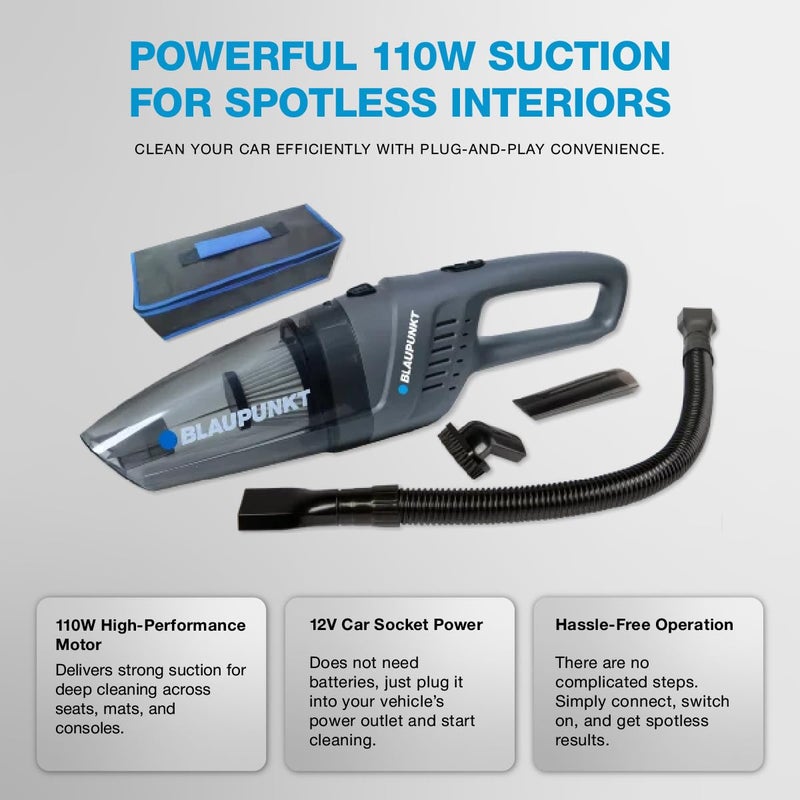 Blaupunkt مكنسة سيارات بلاونكت VC 3008 GY - Image 2