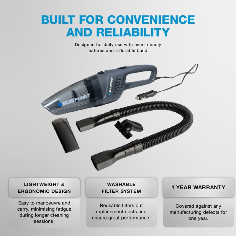 Blaupunkt مكنسة سيارات بلاونكت VC 3008 GY - Image 4