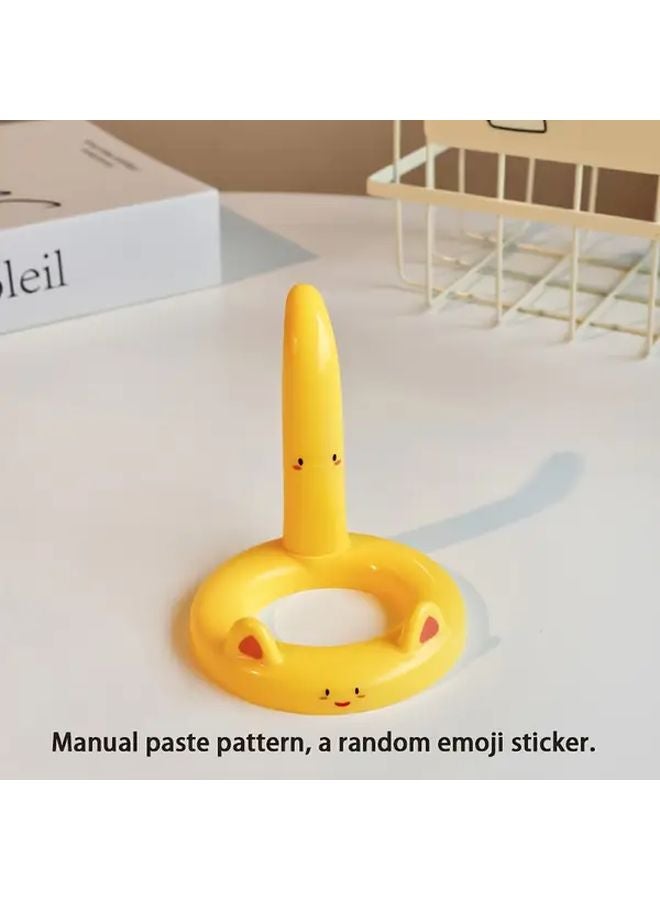 Yellow Cat Phone Stand Adjustable Angle Portable Holder For Video Watching - Image 1