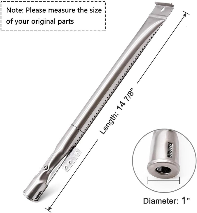 Criditpid Grill Burner Tubes Replacement for Nexgrill 6 Burner 720-0898 720-0898A, Nexgrill 720-0888 720-0888N 720-0830H 720-0783E, Gas Grill Pipe Burners for Kenmore, Kitchen Aid, BBQ Pro.(6 Pack) - Image 2