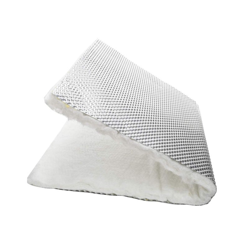 AC PERFORMANCE Reduce Radiant Heatshield Armor 2 Long x 1 Wide x 12 Thick Exhaust Pipe Multipurpose Heat Shield Fiberglass Laminated Aluminum