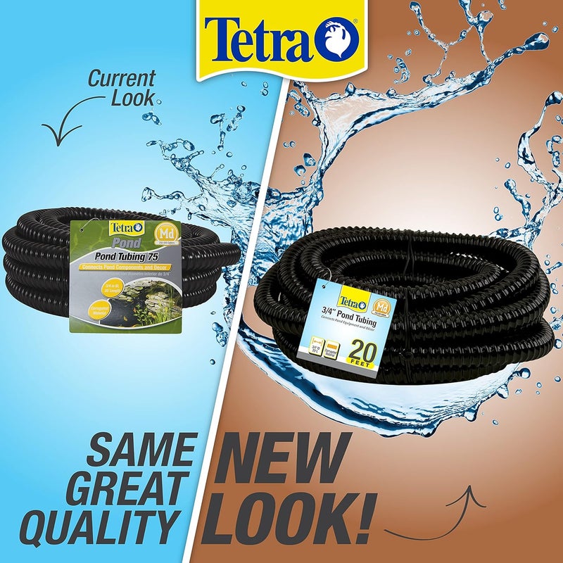 TetraPond Pond Tubing 34 Inch Diameter 20 Feet Long Connects Pond Components - Image 2