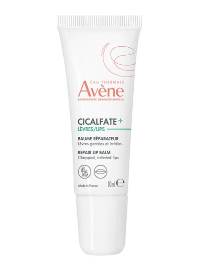 Avene Cicalfate+ Lips Repair Balm 10ml – Protective Barrier for Severely Damaged Lips, Zinc Sulfate And [C+