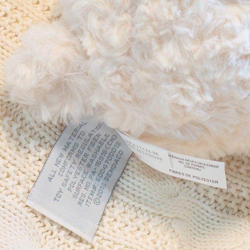 DEMDACO Nat and Jules The Lord's Prayer Bear With Ribbon, Cross Children's Plush Stuffed Animal - Image 5