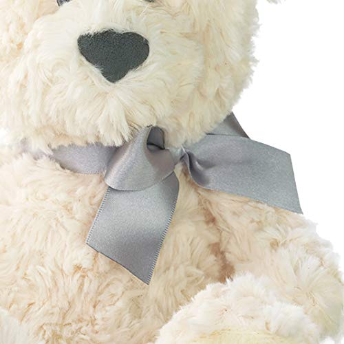 DEMDACO Nat and Jules The Lord's Prayer Bear With Ribbon, Cross Children's Plush Stuffed Animal - Image 4