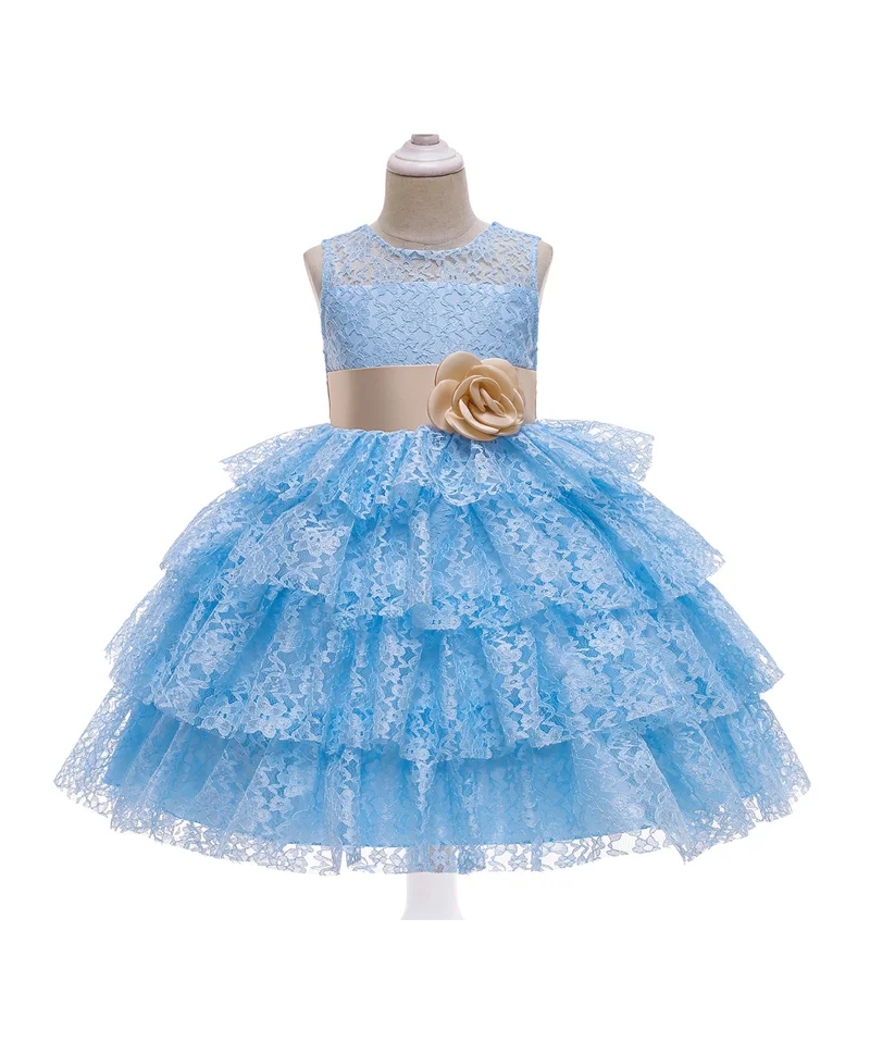 Mark & Mia Mark & Mia Sleeveless Embroidered Dress - Blue