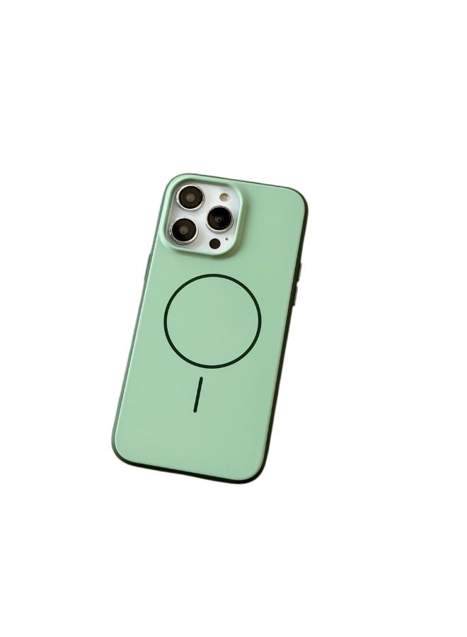 MagSafe Matte Phone Case for iPhone 16 Pro, Green - Image 1