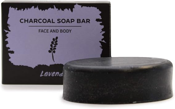 Ancient Wisdom Charcoal Soap 85g Lavender - Image 3