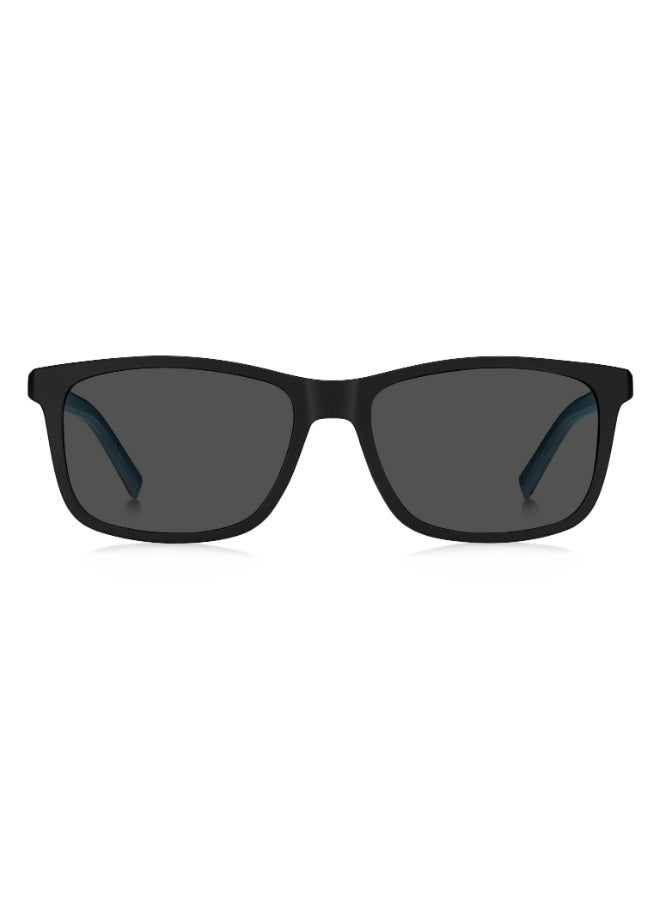 TOMMY HILFIGER TH 2244/S Sunglasses Black Rectangular - Image 3