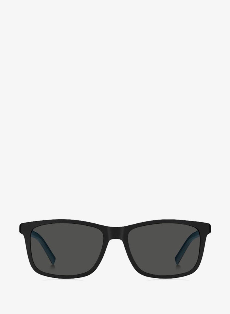 TOMMY HILFIGER TH 2244/S Sunglasses Black Rectangular - Image 3