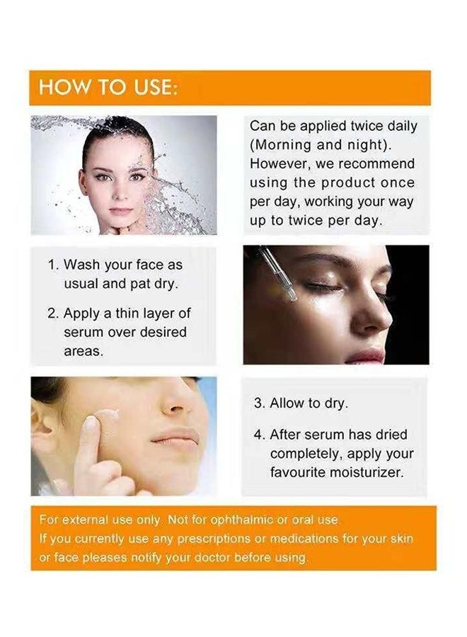 ALIVER Vitamin C Anti-Aging Serum, Enriched with Amino Acids, Hyaluronic Acid and Retinol, 30ml for High-Efficiency Skin Rejuvenation - Image 5