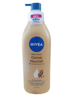 Nivea NIVEA Body Lotion Dry Skin, Cocoa Butter Vitamin E, 400ml  - Image 2