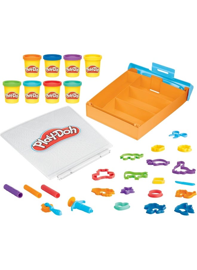 Play-Doh Play-Doh Imagine Animals Storage Set, 22 Play-Doh Accessories, Arts and Craft Activities for Kids 3 Years & Up, Animal Toys  - Image 1