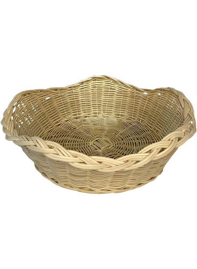 بوهو سلة فواكه مصنوعة يدويًا سلة تخزين من الخيزران - Image 2