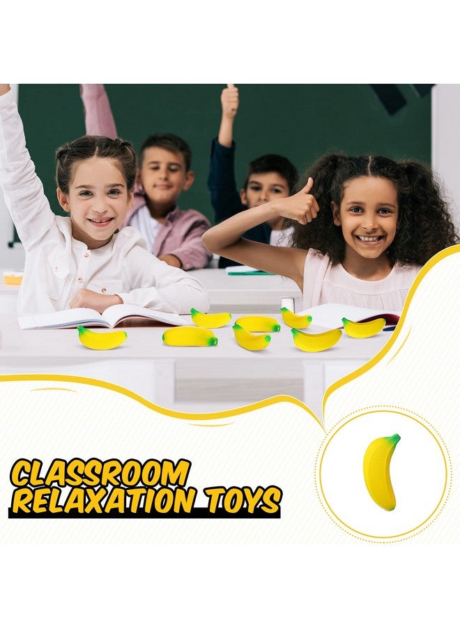 سيفانير 30 جهاز كمبيوتر شخصى ألعاب الإجهاد الموز بسط الموز الإغاثة اللعب تململ القلق اللعب الموز كرات الإجهاد السائبة البسيطة بو الموز حزب تفضل لوازم الحفلات الصغيرة لتخفيف التوتر - Image 5