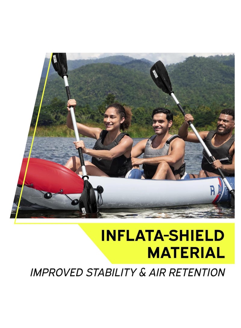 بست واي Bestway Hydro Force Rapid X3 Kayak Kit 381 x 100 x 44 cm, 3 Adults, 280 kg - No:65132 - Image 5