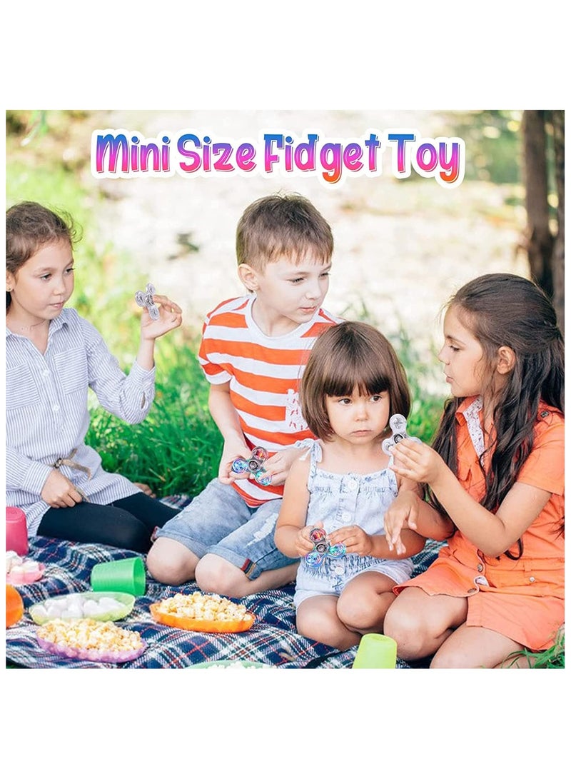 Crystal Led Light Fidget Toy Stress Relief Anti-Anxiety Brain Development Gift for Children and Adults (Crystal-White)  - Image 3