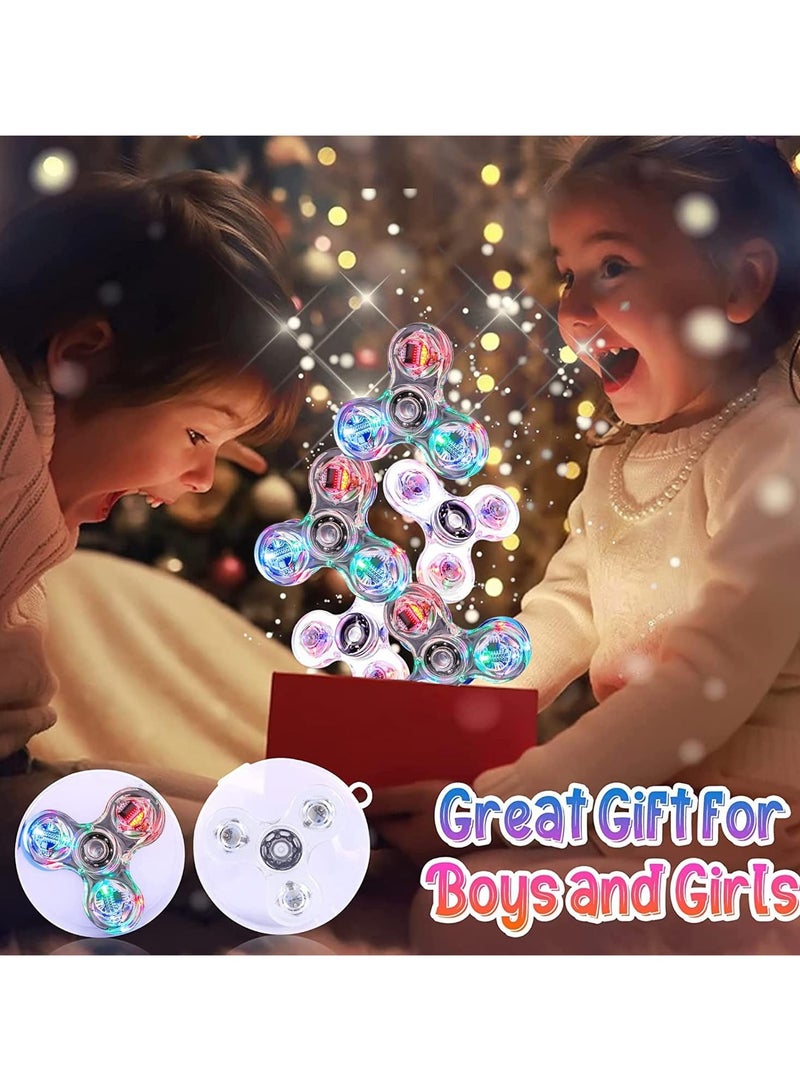 Crystal Led Light Fidget Toy Stress Relief Anti-Anxiety Brain Development Gift for Children and Adults (Crystal-White)  - Image 5