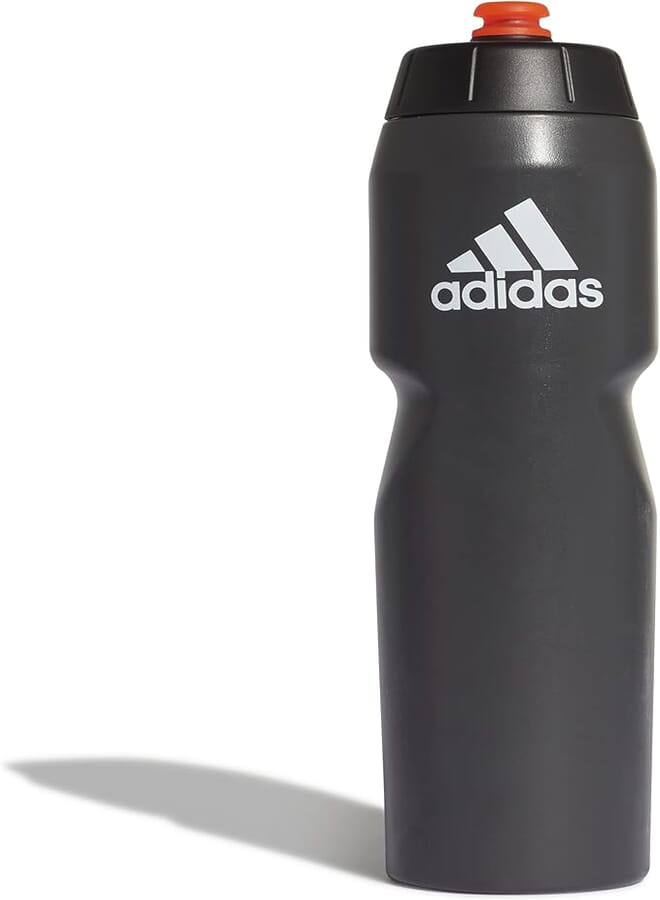 adidas PERF BOTTL 0 75 BLACK/BLACK/SOLRED TRAINING BOTTLE FM9931 for Unisex black size NS