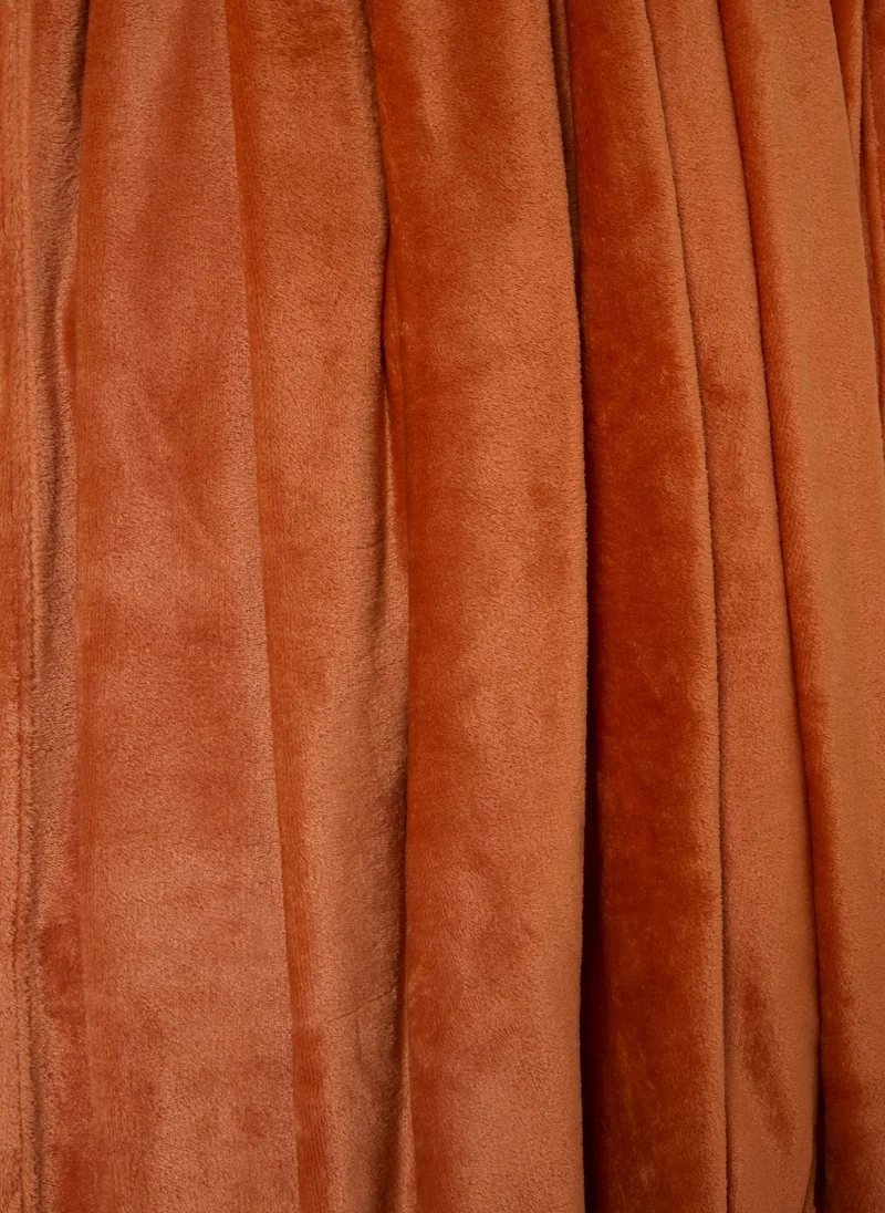 Matalan Large Rust Throw