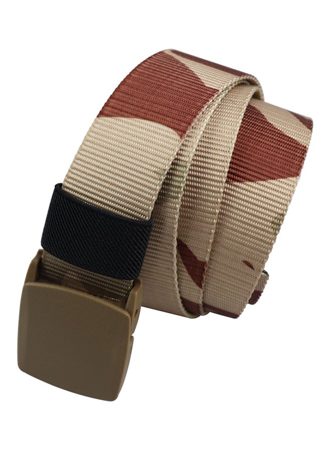 Camouflage Military Tactical Belt Beige - Image 3