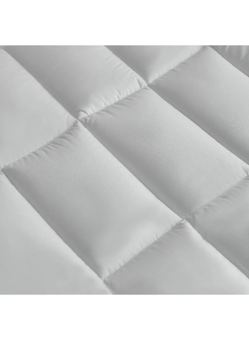 هوم بوكس غطاء مرتبة ساتان فاخر مزدوج 200 × 8 × 120 سم