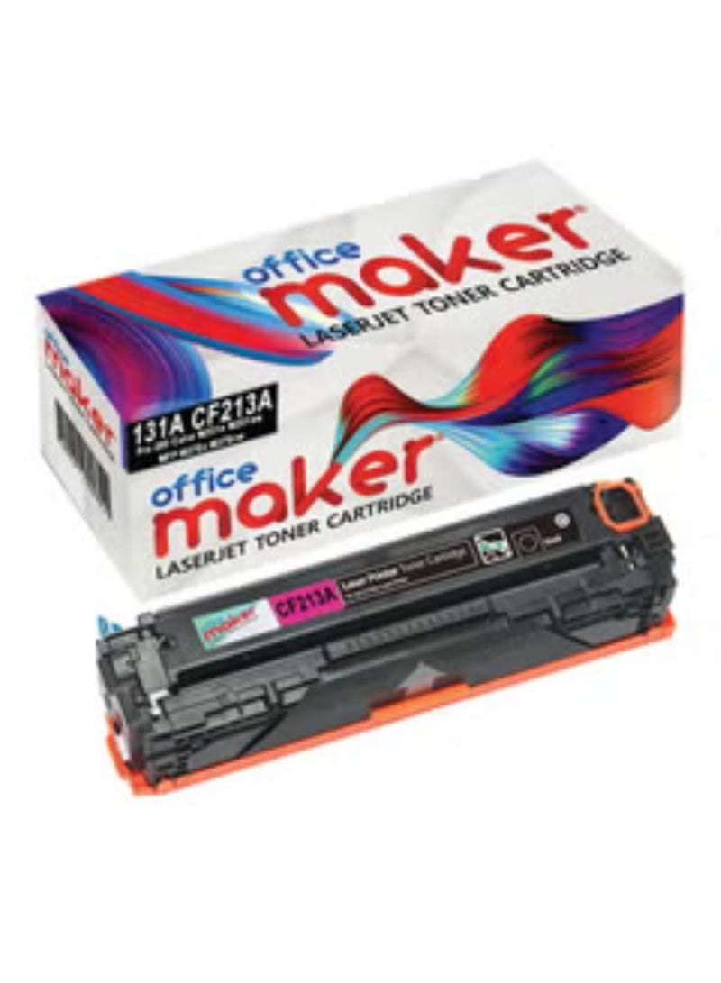 Office Maker 131A CF213A Laserjet Toner Cartridge for  Printer Magenta - Image 2
