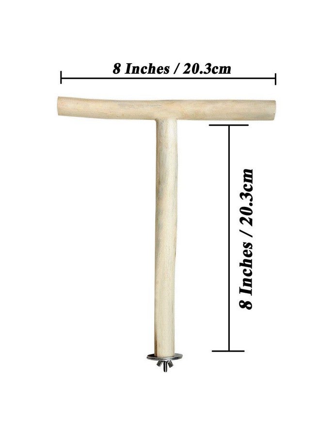 Western Era Sand Wood Perch, Toy, Cage Accessory For Birds (Medium Birds) - Image 2