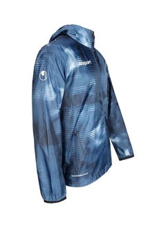 UHLSPORT uhlsport Rain Jacket, Smart breathe® FIT For all kinds of sports in cold and rainy weather Waterproof coating Two Zipped pockets on both sides Army design  - Image 2