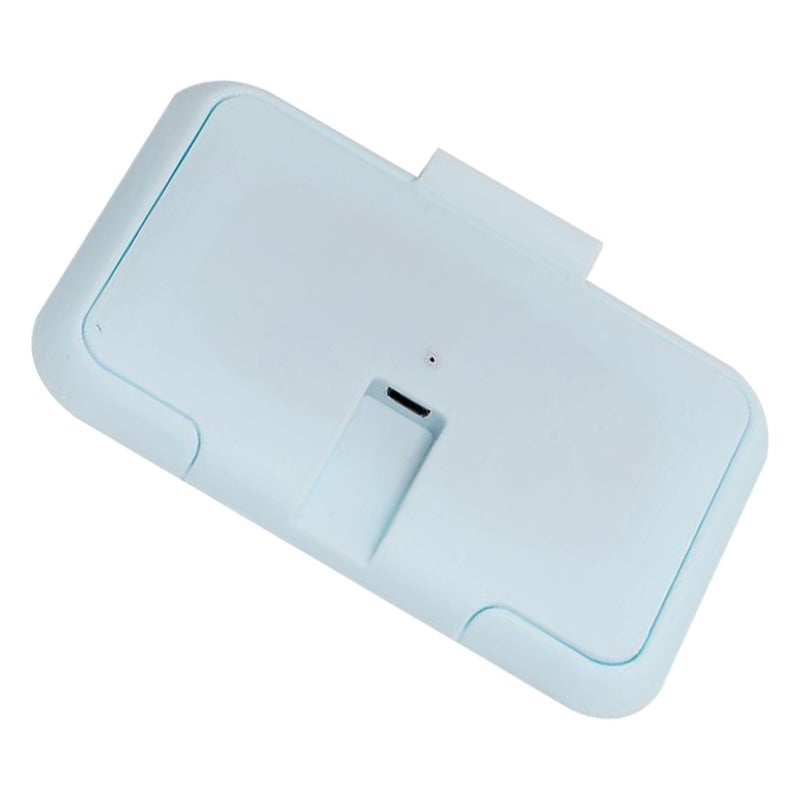 USB Wipe Warmer Portable Blue USB Interface 104℉ Temperature Efficient Top Heating Wipe Heater for Baby Diaper Changing Home Car Outdoor Travel - Image 4
