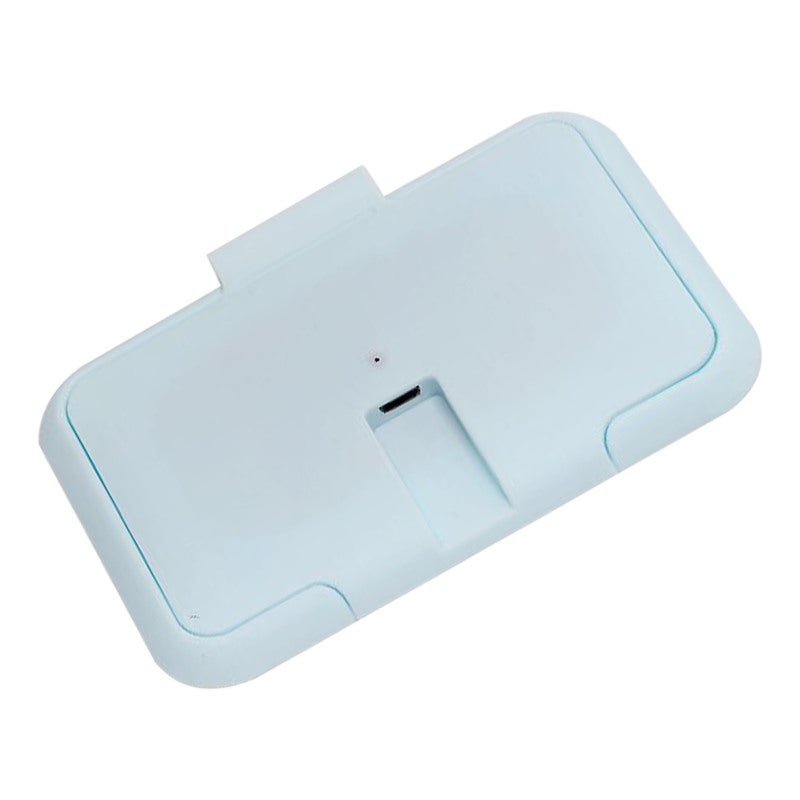 USB Wipe Warmer Portable Blue USB Interface 104℉ Temperature Efficient Top Heating Wipe Heater for Baby Diaper Changing Home Car Outdoor Travel - Image 3
