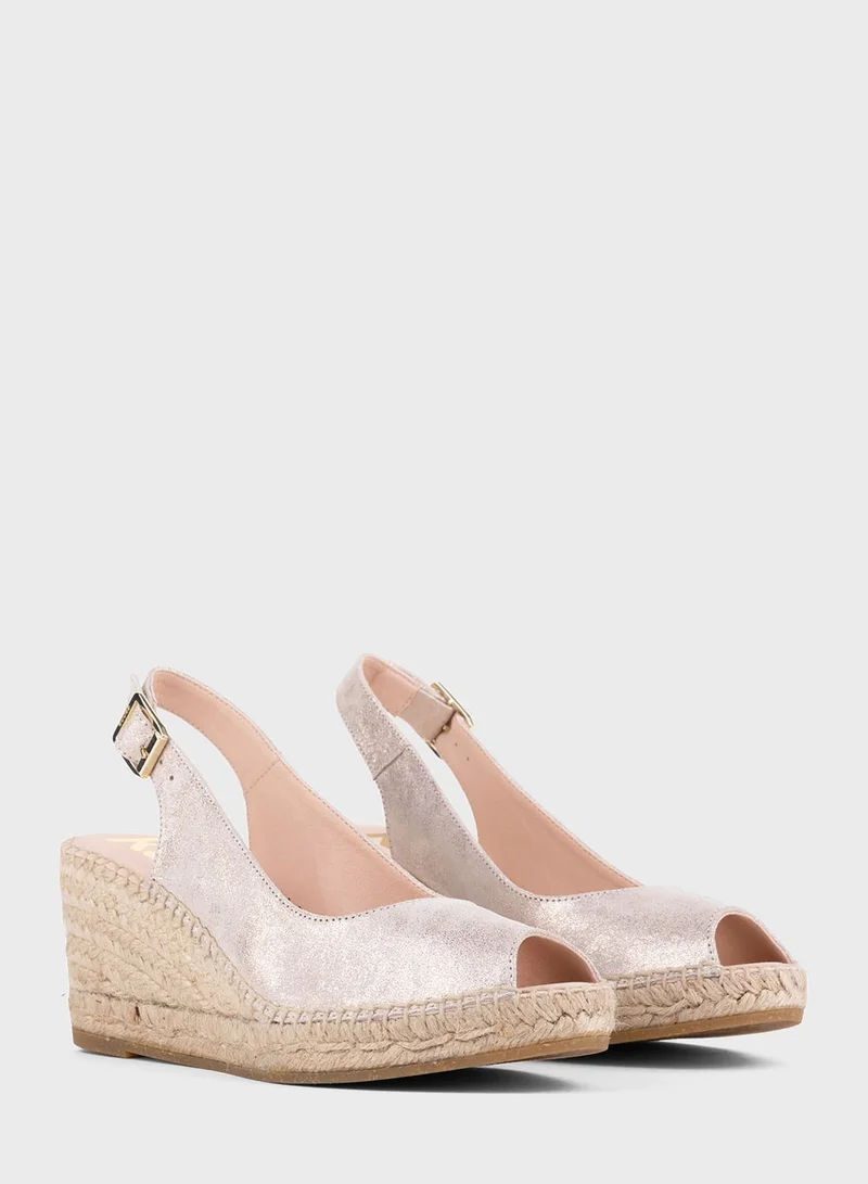 Kanna Saturno Wedge Sandals