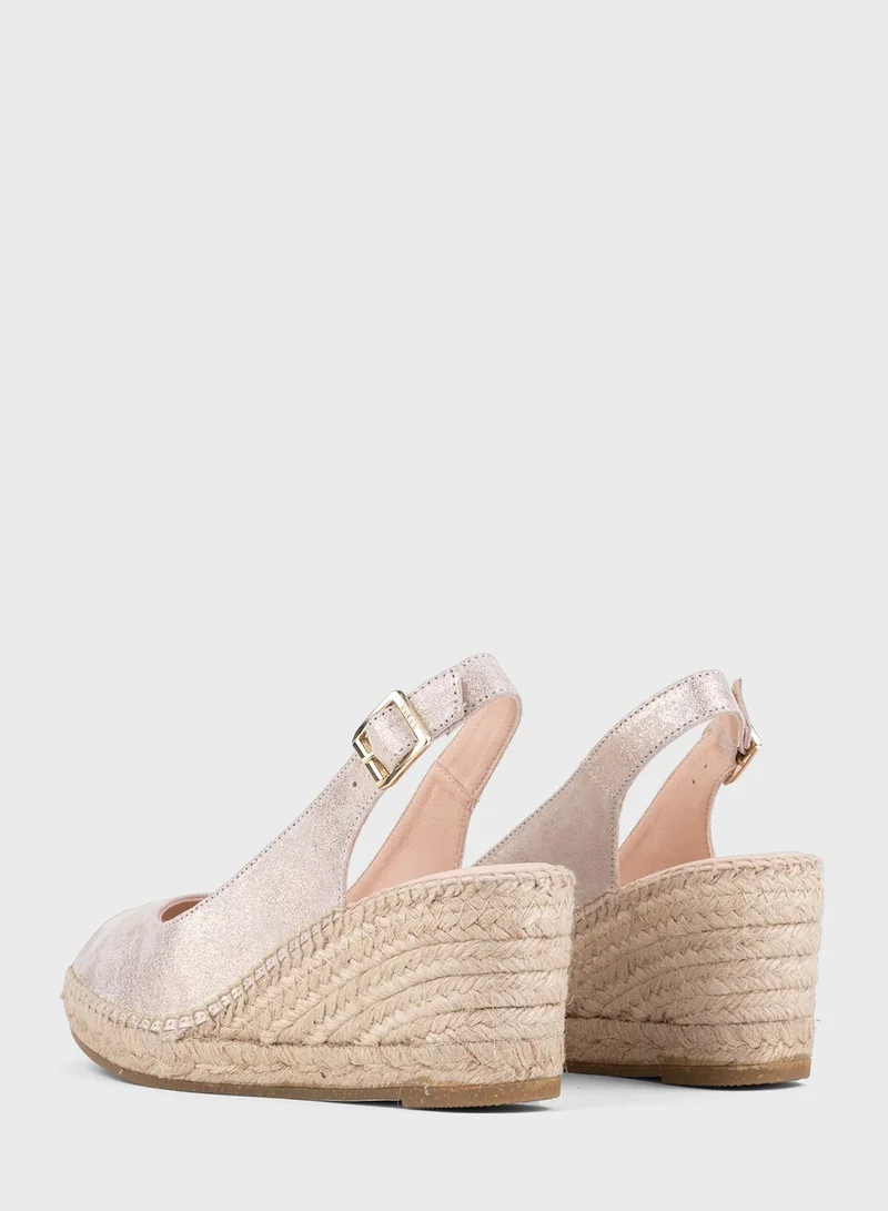 Kanna Saturno Wedge Sandals