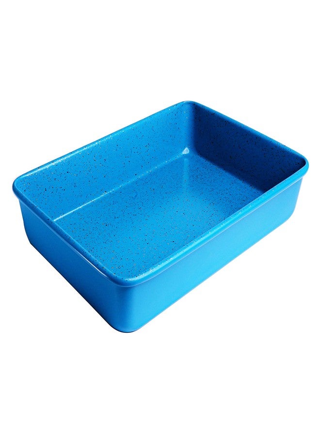 casaWare 13 x 9 x 2-inch Ultimate Series Commercial Weight Ceramic Non-Stick Coating Rectangular Cake Pan (Blue Granite) - Image 2