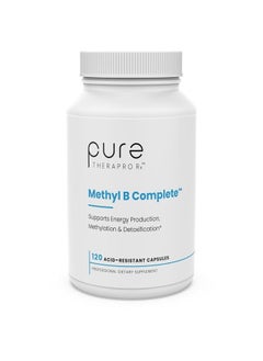 Methyl B Complete - Optimal Methylated B Complex w/Quatrefolic 5-MTHF (Folate), Methylcobalamin (B12), B2, B6, & TMG, Active B Complex Manufactured in The USA - (120 Vegan Capsules)