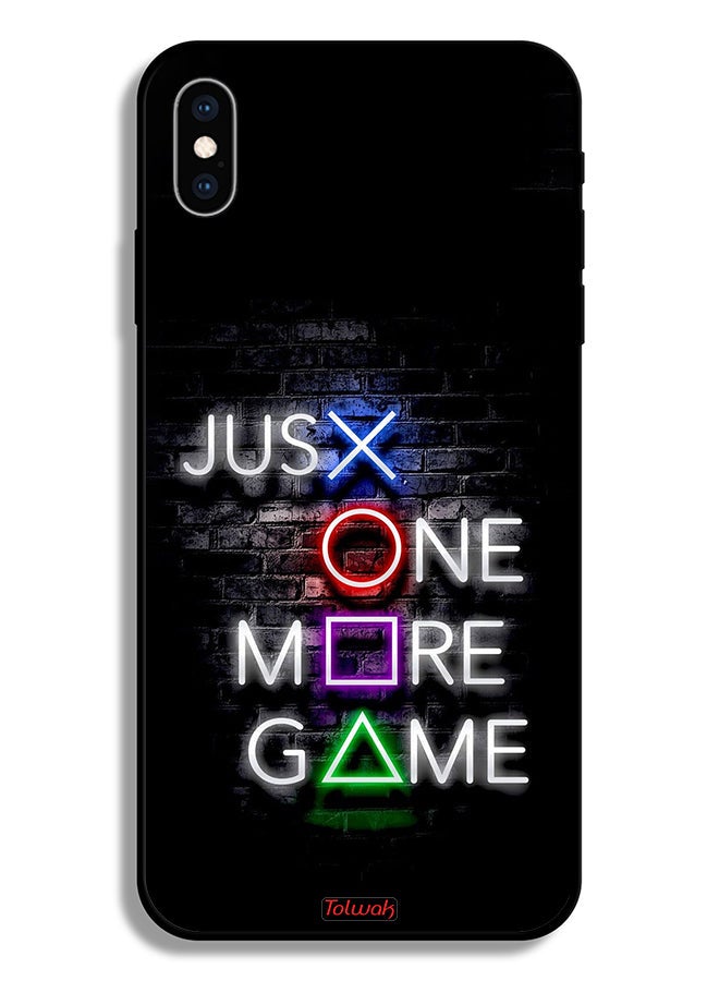 Tolwak Apple iPhone XS Max Protective Case Just One More Game - Image 2