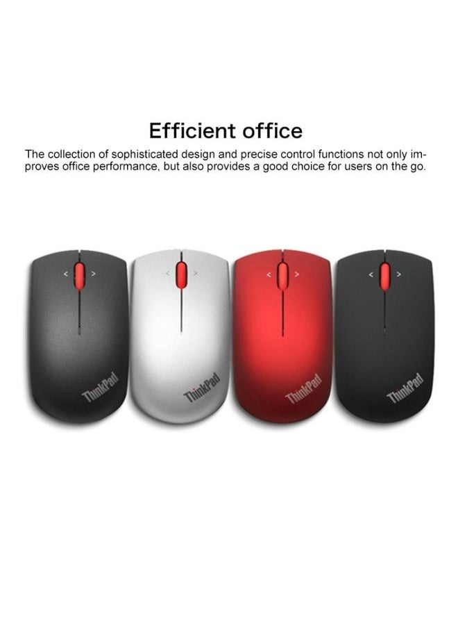 Generic - Lenovo ThinkPad Office Blue-ray Wireless Frosted Mouse (Black) - Image 1