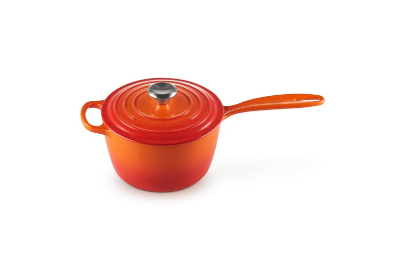 Le Creuset Le Creuset Enameled Cast Iron Signature Saucepan 225 qt Flame 
