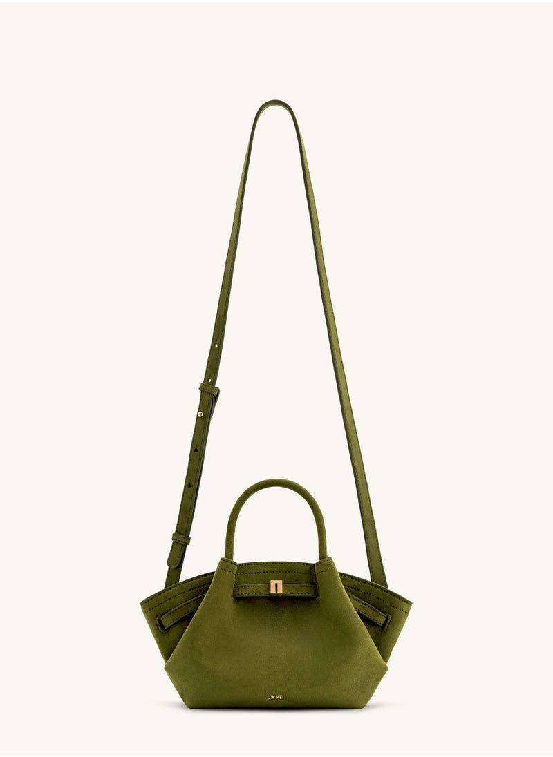 JW PEI Hana Mini Faux Suede Tote  - Image 1