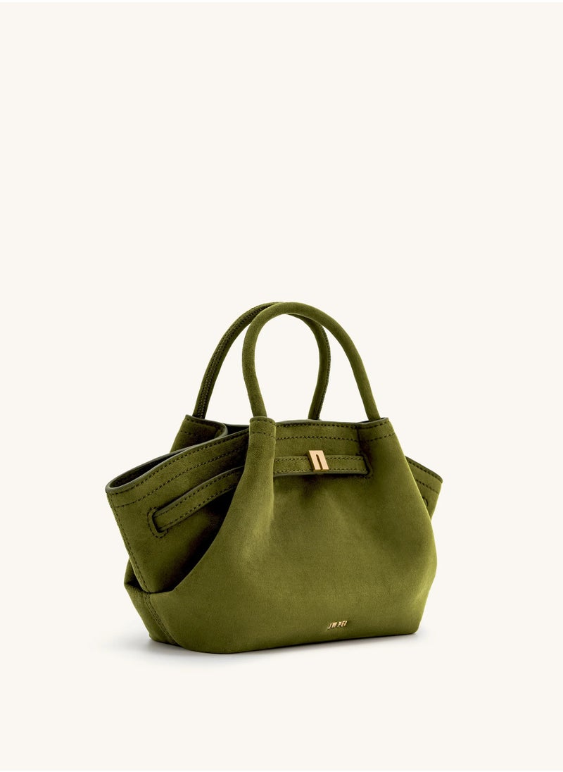 JW PEI Hana Mini Faux Suede Tote  - Image 3